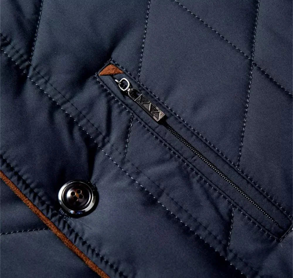Winter Jacket With High Collar