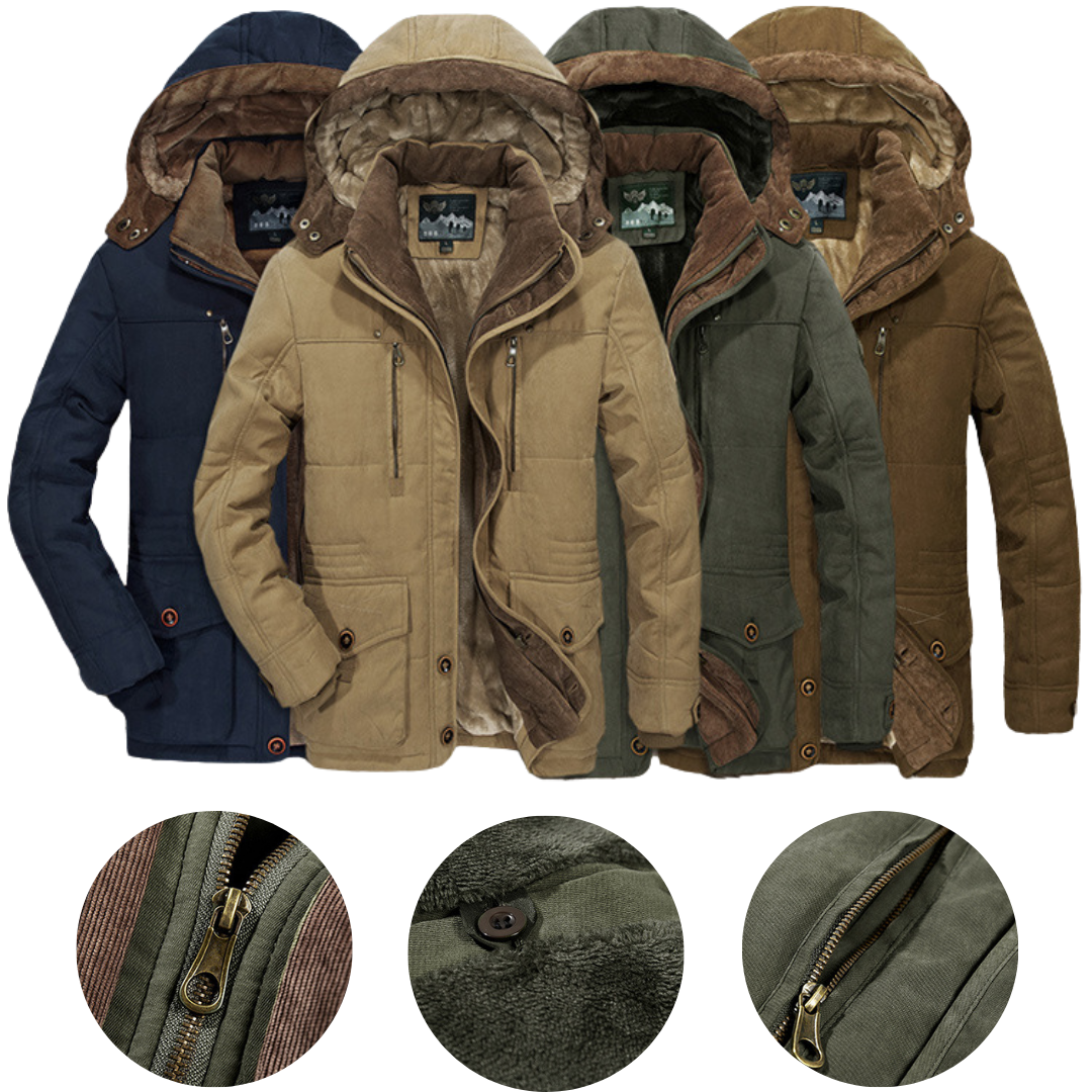 Fleece-Lined Winter Jacket