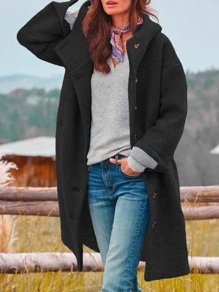 Claire - Luxury Warm Wool Coat for Women