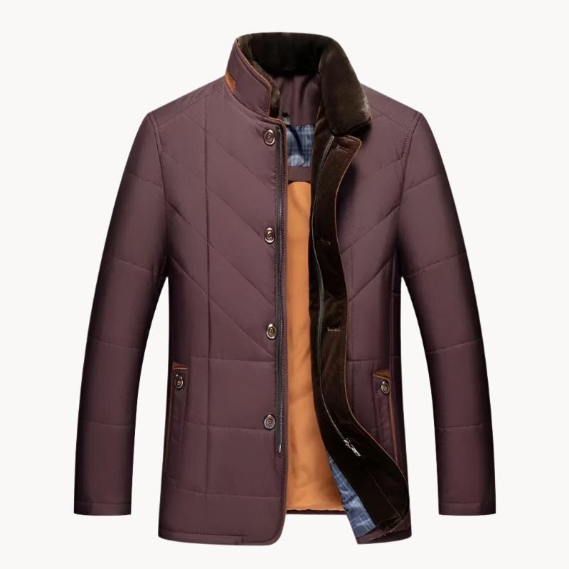 Winter Jacket With High Collar
