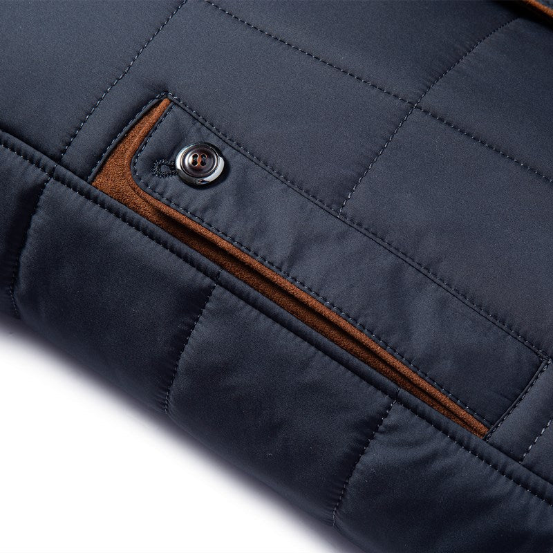 Winter Jacket With High Collar