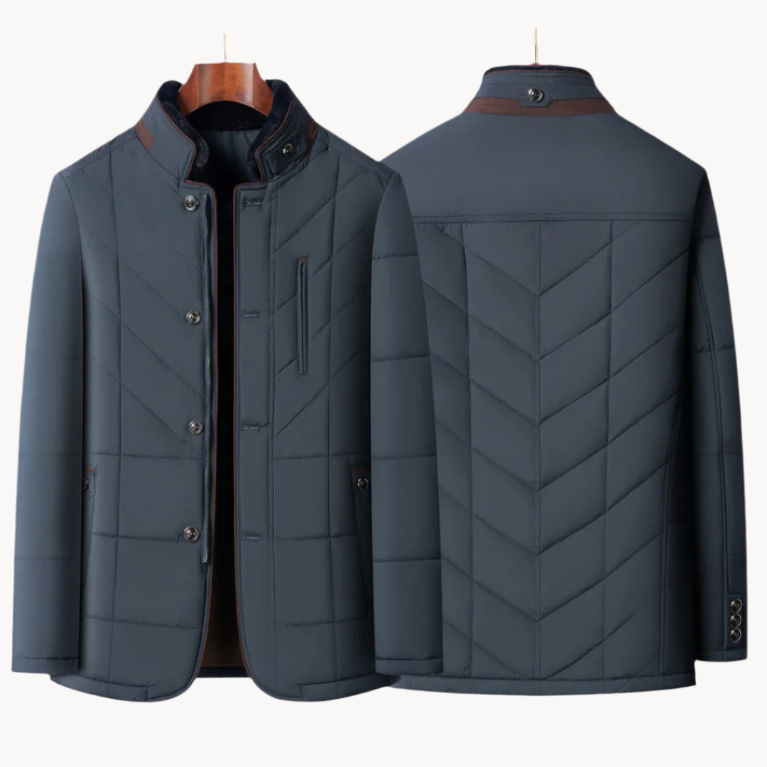 Winter Jacket With High Collar