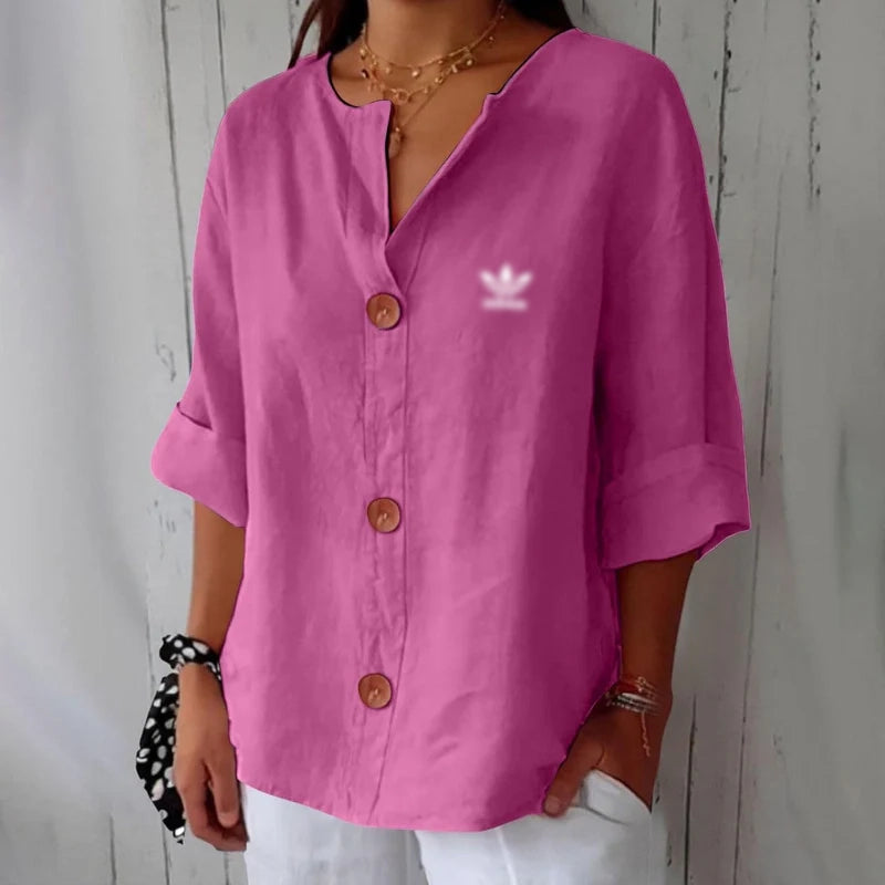 Casual Linen Blouse