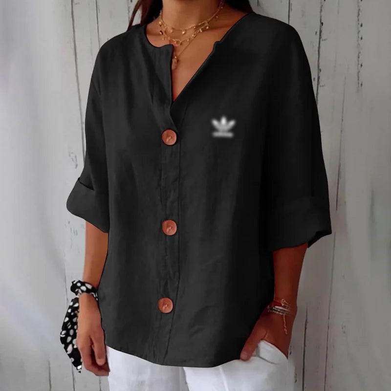 Casual Linen Blouse