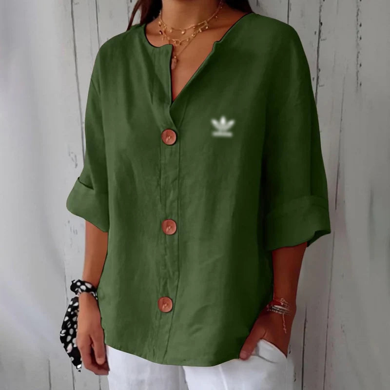 Casual Linen Blouse