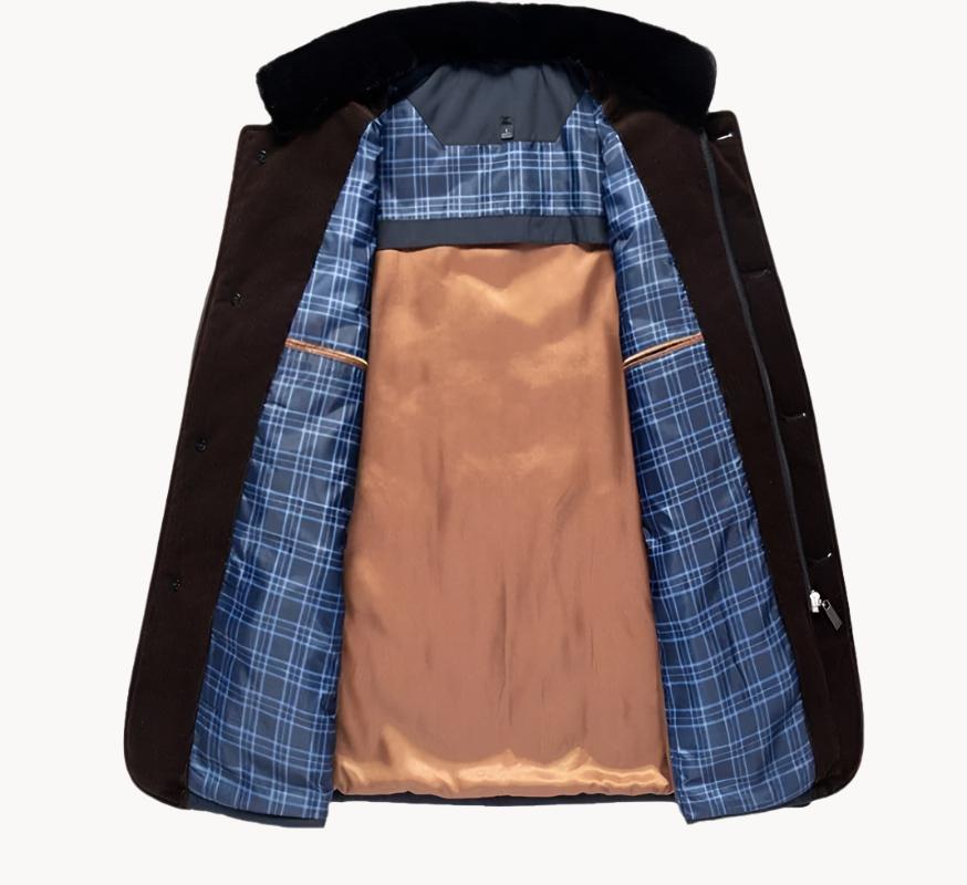 Winter Jacket With High Collar
