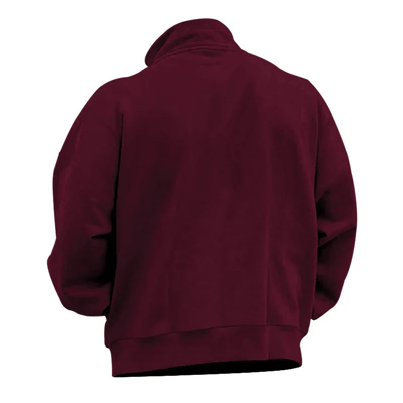 Carlos – Men’s Half-Zip Pullover Sweater