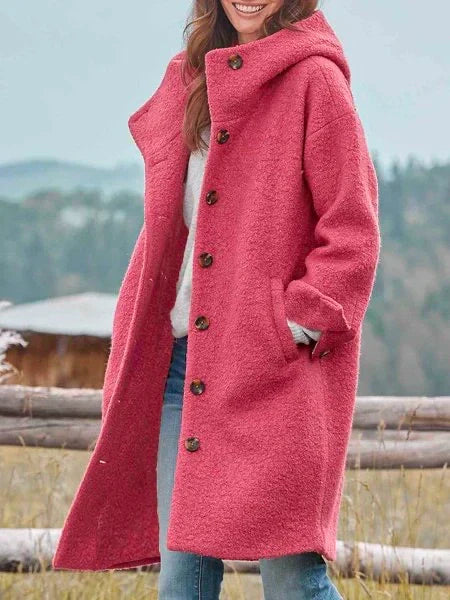 Claire - Luxury Warm Wool Coat for Women