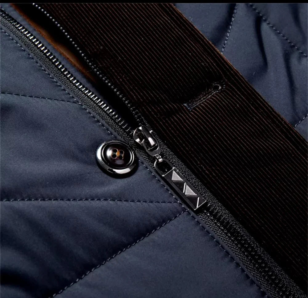 Winter Jacket With High Collar