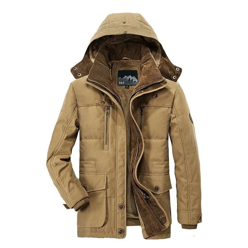 Fleece-Lined Winter Jacket