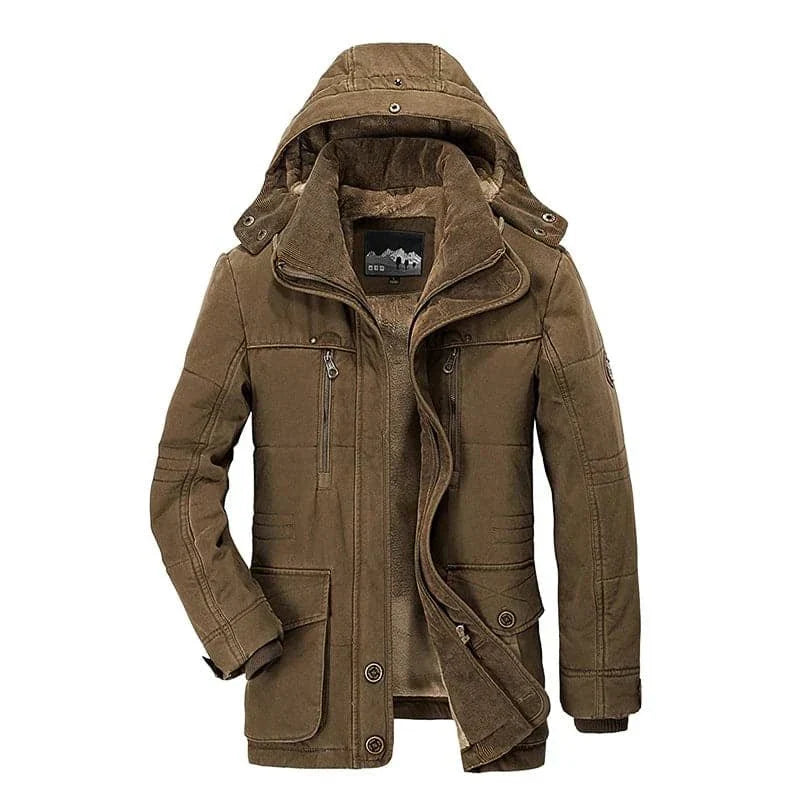 Fleece-Lined Winter Jacket