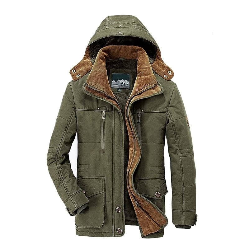 Fleece-Lined Winter Jacket