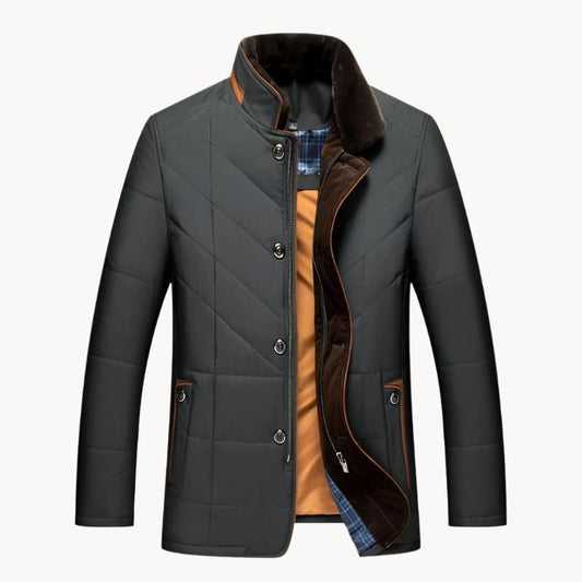 Winter Jacket With High Collar