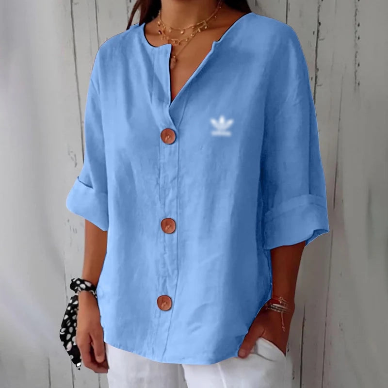 Casual Linen Blouse