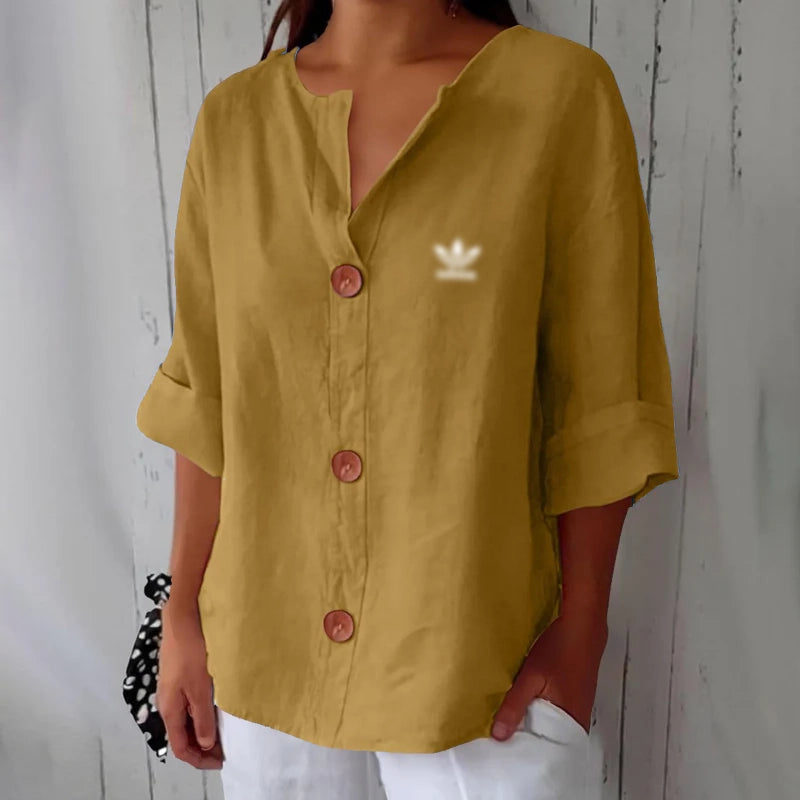 Casual Linen Blouse