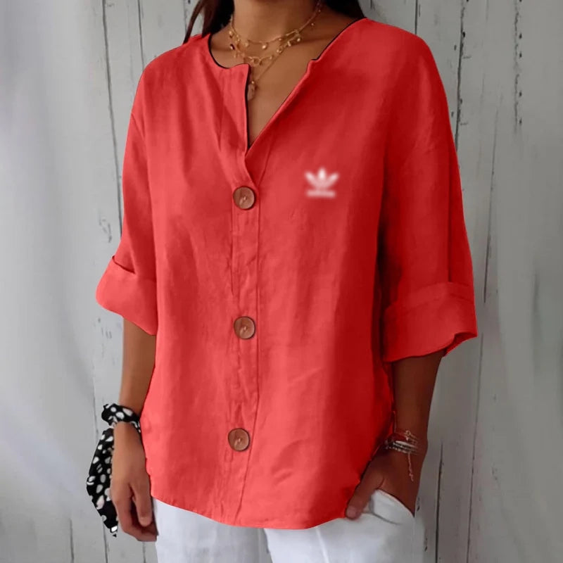 Casual Linen Blouse