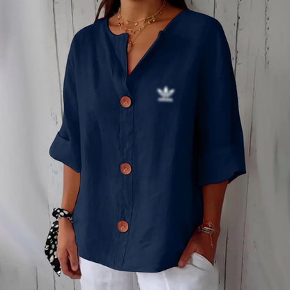 Casual Linen Blouse