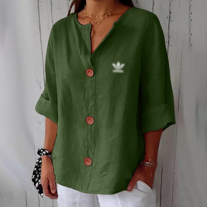 Casual Linen Blouse
