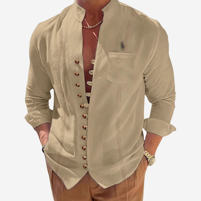 Casual Button-Up Shirt